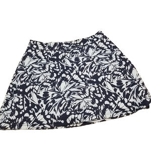 Krimson Klover Womens Sz LARGE L Skort Pull On Skirt Navy White Golf Pickleball